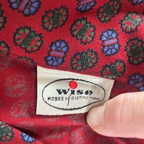 Vintage 1950’s Men’s Robe Dressing Gown Sleepwear Wise Robes of Distinction - Picture 11 of 15